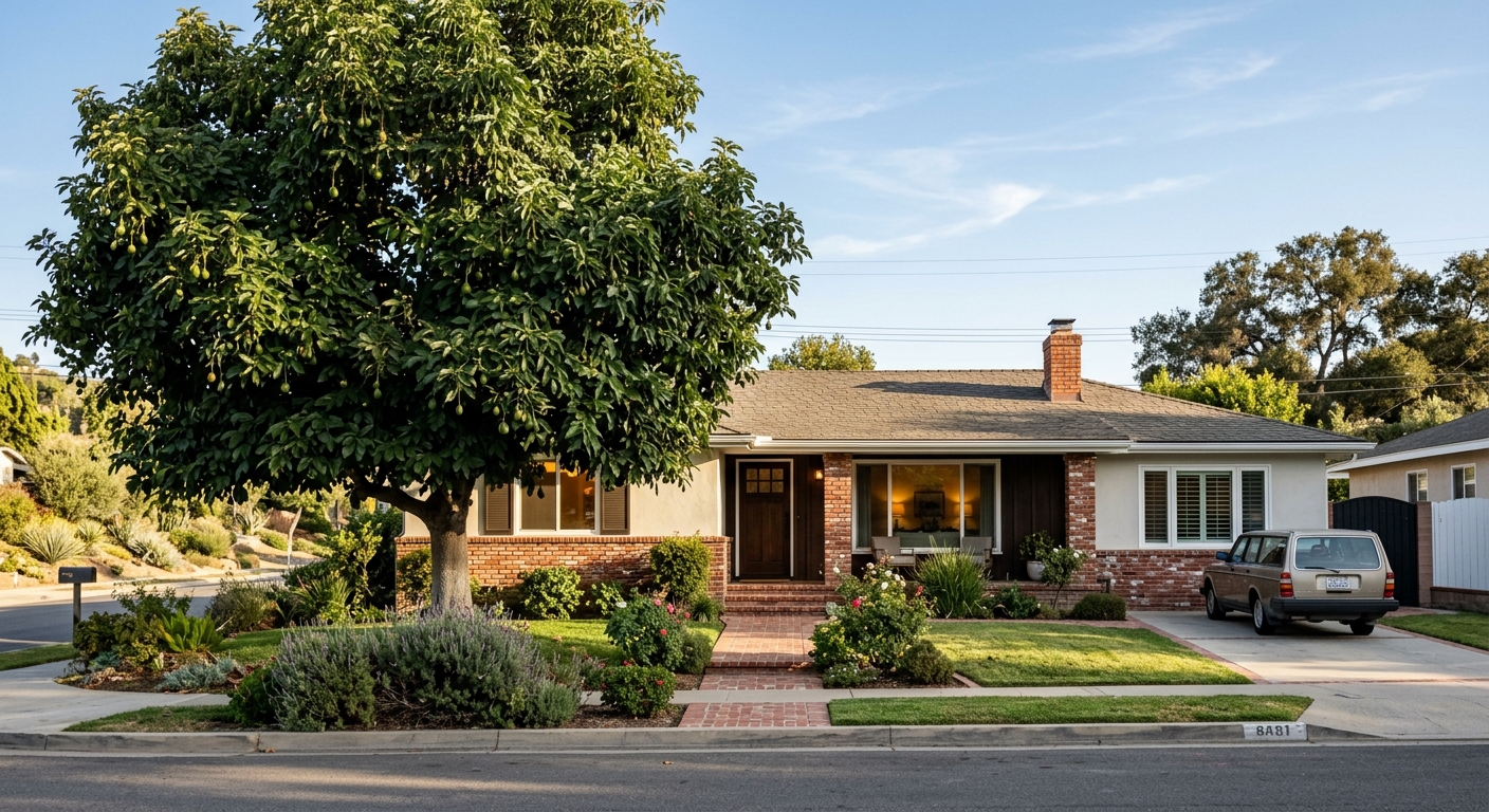 Established ranch-style homes in Granada Hills