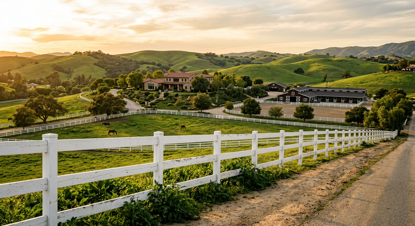 Sprawling gated estate property in Hidden Hills