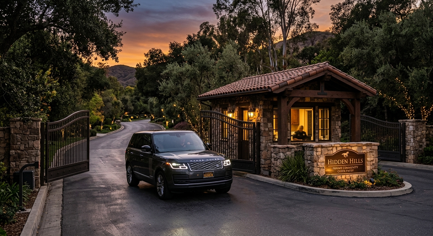 Private luxury compound in Hidden Hills